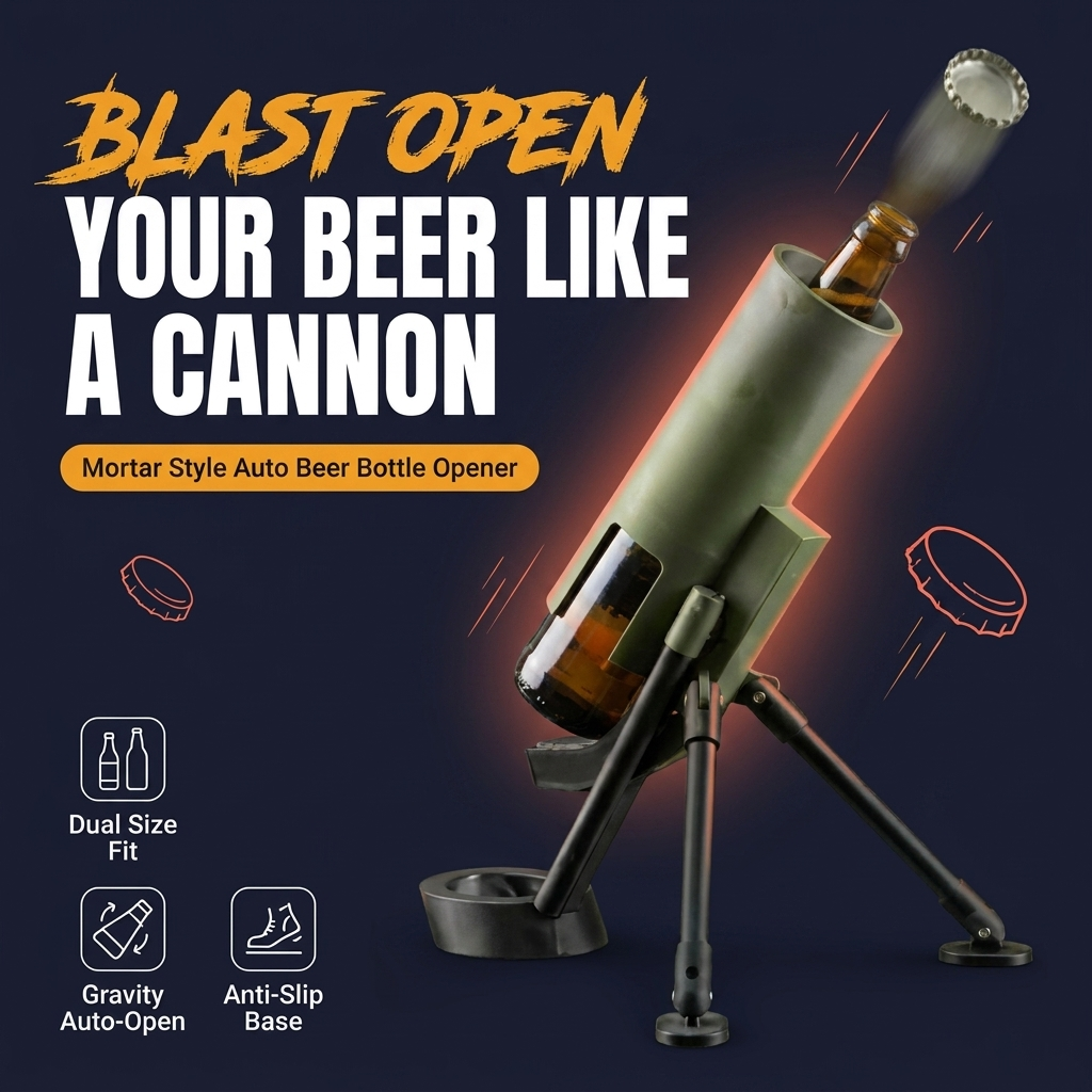 Mortar Bottle Opener
