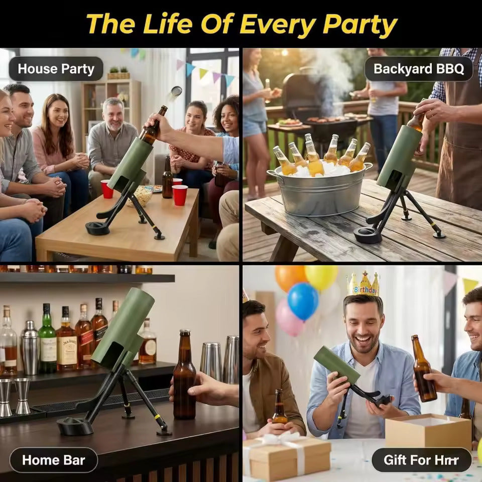 Mortar Bottle Opener